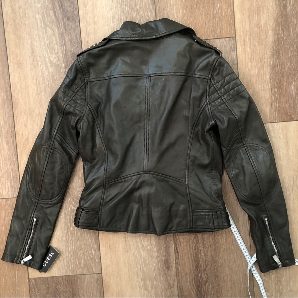 Guess Leather Jacket - Picture 3 of 11